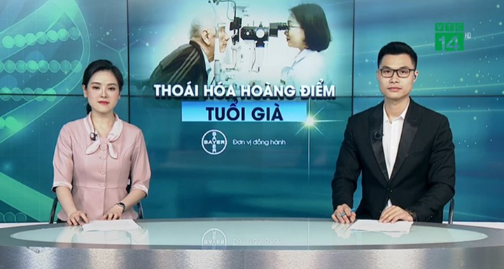 Chương trình trực tiếp chủ đề: “Thoái hóa hoàng điểm tuổi già - đừng bỏ quên đôi mắt mẹ cha” phát trên VTC14.