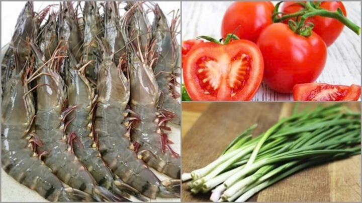 Món tôm sốt cà chua với nguyên liệu hết sức đơn giản. (Ảnh: TL)
