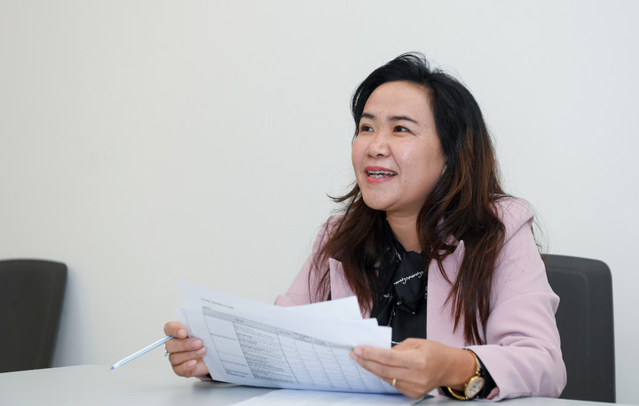 PGS.TS. Hồ Thị Thanh Vân cố vấn trực tiếp cho các bạn học sinh trong mùa 1 của cuộc thi.