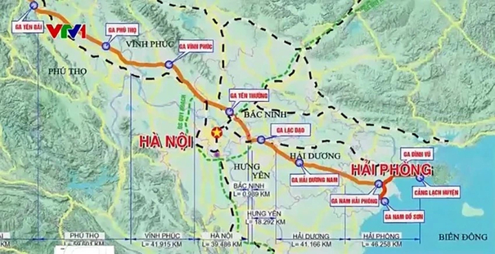 Quy hoạch mạng lưới đường sắt Việt Nam 2021-2030, tầm nhìn đến năm 2050 giúp Việt Nam kết nối với Trung Á và châu Âu và giúp Trung Quốc kết nối với ASEAN qua Việt Nam