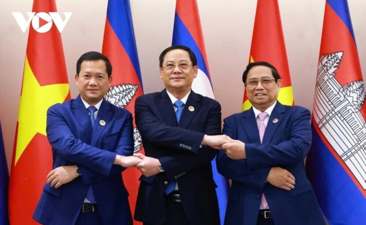 Thủ tướng 3 nước Việt Nam, Lào và Campuchia.