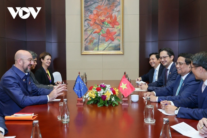 Thủ tướng Phạm Minh Chính khẳng định Việt Nam luôn coi trọng quan hệ hợp tác với EU và các nước thành viên.