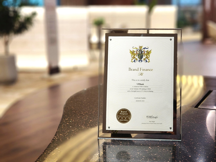 Giá trị thương hiệu và sức mạnh thương hiệu của VPBank trong 8 năm qua từ 56 triệu USD vươn tầm trở thành một thương hiệu tỷ USD thời điểm hiện tại.
