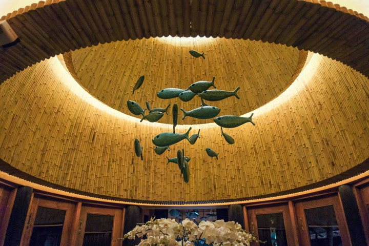 Không gian nhà hàng mang vẻ đẹp tinh tế kết hợp cùng phong cách omakase đỉnh cao.