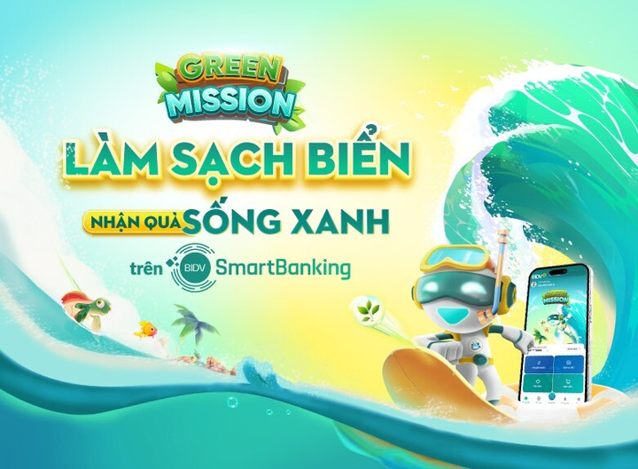 'Làm sạch biển, nhận quà sống xanh' với BIDV Green Mission - 2