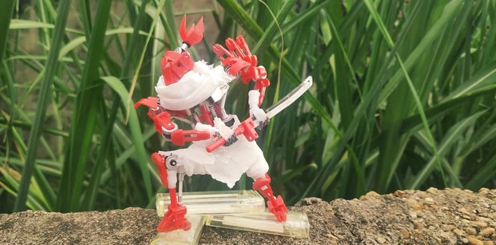 So với mô hình nhân vật Yasuo được làm những ngày đầu, đến nay Nam đã tiến bộ rất nhiều nhờ sự mày mò tự học hỏi.