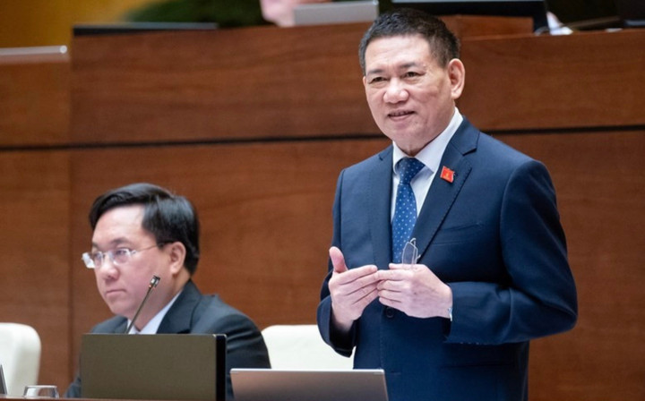 Phó Thủ tướng, Bộ trưởng Tài chính Hồ Đức Phớc. (Ảnh: QH)