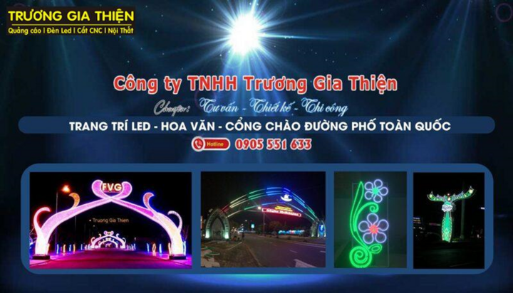 Trương Gia Thiện - giải pháp toàn diện cho nhu cầu trang trí đường phố.