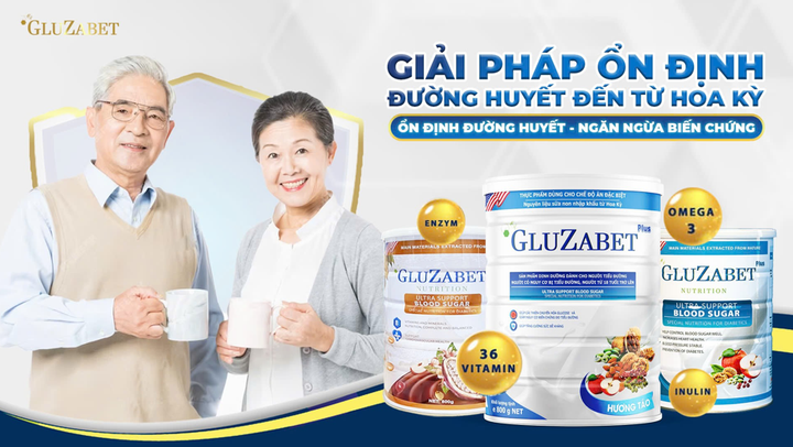 Sữa hạt tiểu đường Gluzabet được ứng dụng công nghệ hiện đại của Hoa Kỳ.
