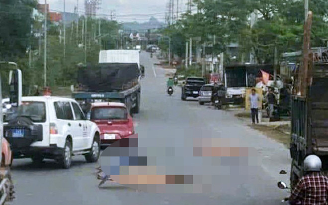 Khu vực xảy ra vụ tai nạn. (Nguồn: TTXVN)