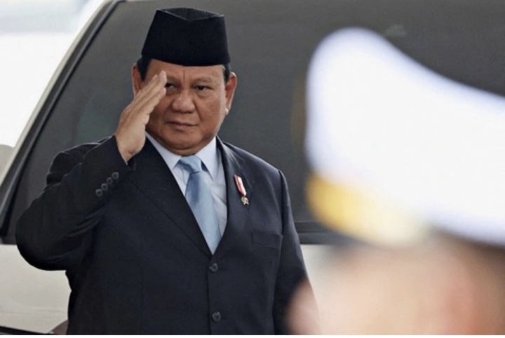 Tân Tổng thống Indonesia Prabowo Subianto. (Ảnh: Reuters)