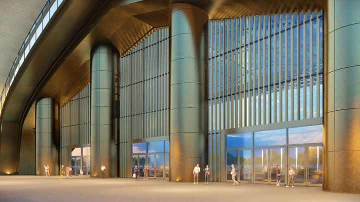 Cận cảnh Trung tâm Hội chợ Triển lãm Quốc gia dự kiến hoàn thành tháng 7/2025 - 6