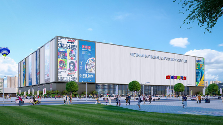 Cận cảnh Trung tâm Hội chợ Triển lãm Quốc gia dự kiến hoàn thành tháng 7/2025 - 7