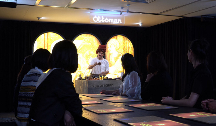 Thiền cà phê – một phong cách thưởng lãm cà phê đem đến trải nghiệm đặc biệt, làm thức tỉnh nhận thức bên trong mỗi người. (Ảnh: Trung Nguyên Legend)