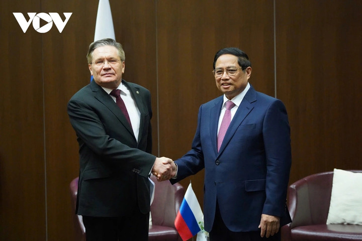 Thủ tướng Phạm Minh Chính tiếp Tổng giám đốc Tập đoàn Rosatom - Alexey Likhachev.