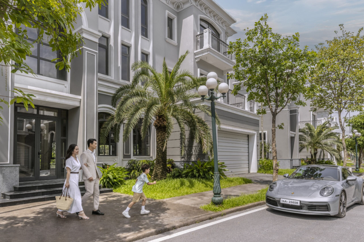 Dãy biệt thự Clubhouse Villa phiên bản giới hạn, đem lại nhiều giá trị khác biệt. (Ảnh: BIM Land)