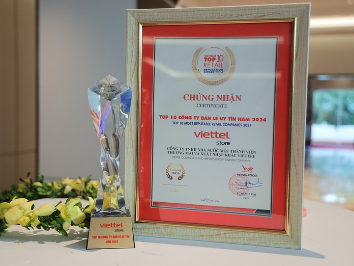Viettel Store khẳng định vị thế TOP 3 nhà bán lẻ uy tín trên thị trường năm 2024 - 3