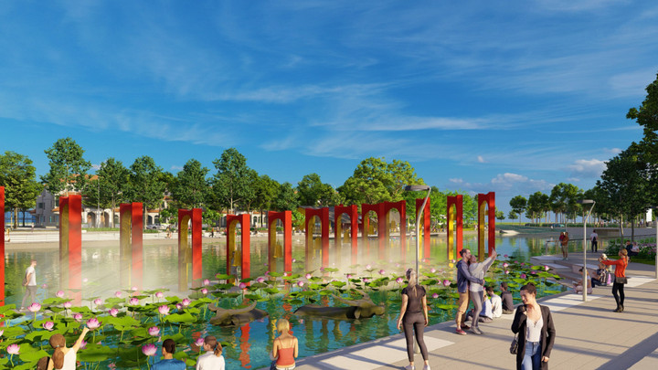 Công viên lễ hội sẽ là nơi thu hút đông đảo người dân và du khách.