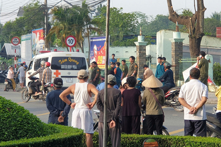 Khu vực xảy ra vụ tai nạn khiến 1 người chết.