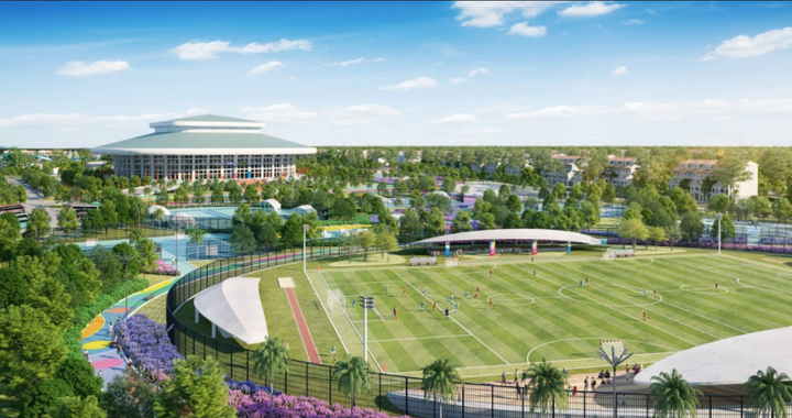 Tổ hợp tiện ích thể thao.