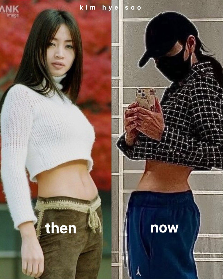 Kim Hye Soo khiến người hâm mộ trầm trồ với vòng eo con kiến ở tuổi U60.