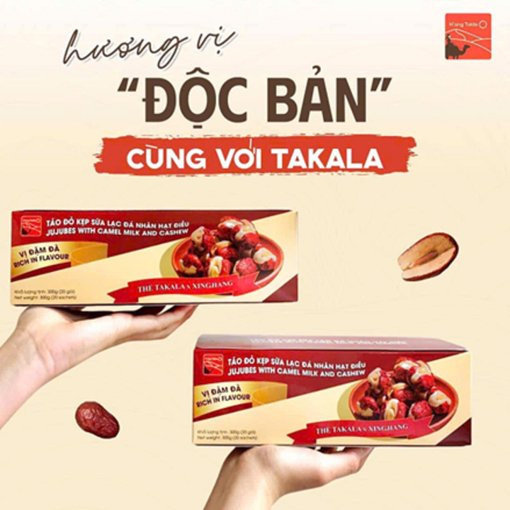 Táo đỏ kẹp sữa lạc đà - món ăn vặt 'độc bản' mới từ thương hiệu Takla Tân Cương - 2