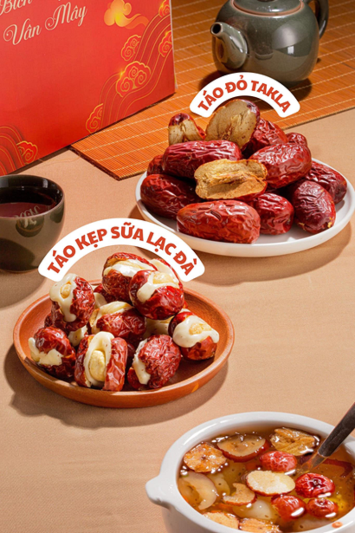 Táo đỏ kẹp sữa lạc đà - món ăn vặt 'độc bản' mới từ thương hiệu Takla Tân Cương - 3