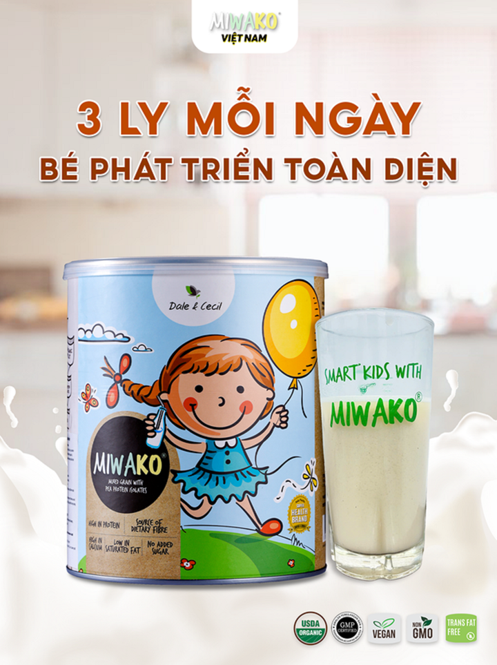 Miwako - Hỗ trợ tăng cường sức khỏe vững chắc cho bé yêu - 3