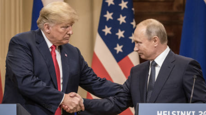 Ông Donald Trump và Tổng thống Nga Vladimir Putin. (Ảnh: Getty)