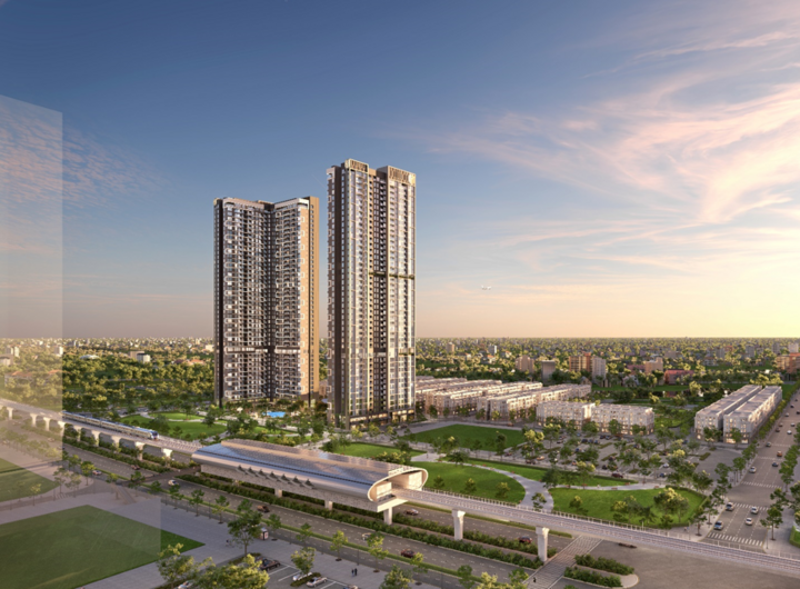 Dự án Masteri Grand Avenue tại Thành phố thương mại quốc tế Global Gate (Cổ Loa, Đông Anh, Hà Nội).