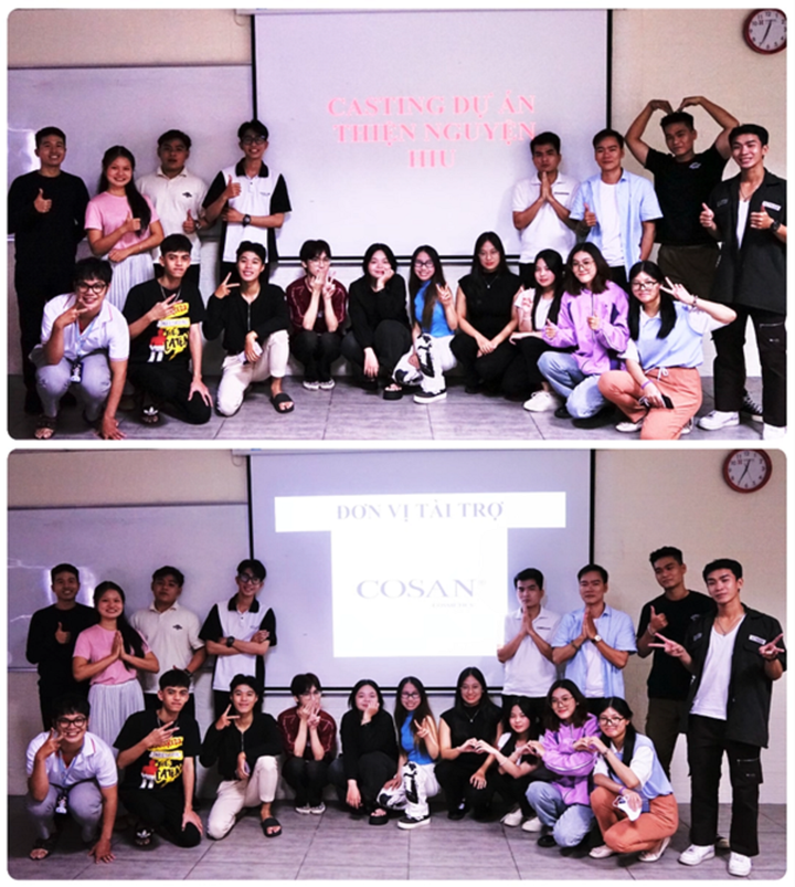 Buổi casting dự án thiện nguyện của các bạn sinh viên trường đại học Hồng Bàng cùng đồng tại trợ của Cosan.