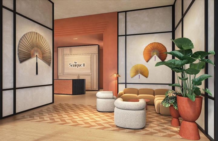 Đại sảnh tòa The Senique II.