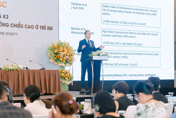 Giáo sư Leon Schurgers là một trong những chuyên gia hàng đầu thế giới về vitamin K2 với hơn 20 năm kinh nghiệm. (Ảnh: BTC)