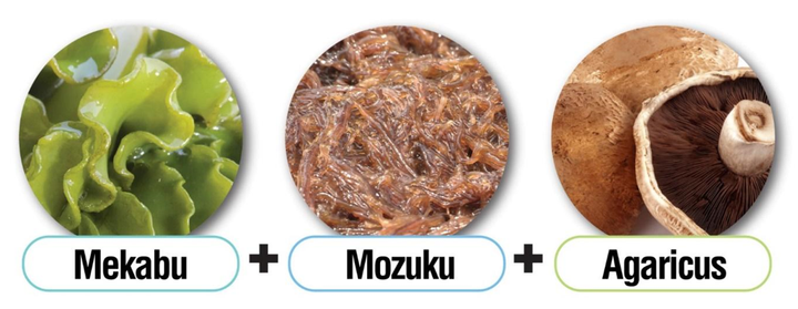 Công thức độc đáo Fucoidan Mix AG có trong sản phẩm Fucoidan Umi No Shizuku.