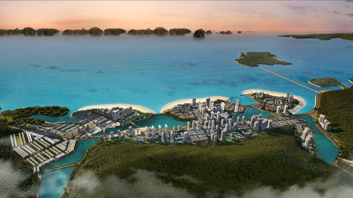 Khu đô thị Halong Marina của BIM Group phát triển các dự án nghỉ dưỡng hạng sang, hướng đến tập khách cao cấp. (Ảnh: BIM Land)