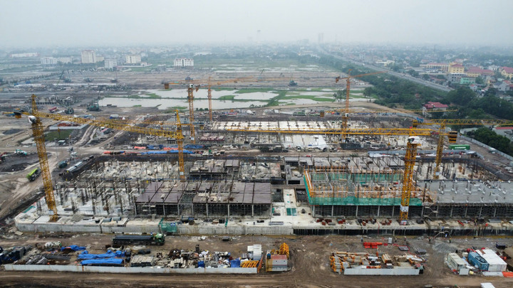 Hối hả thi công dự án Sun Group Hà Nam 'đua' tiến độ bàn giao nhà sau 8 tháng - 1