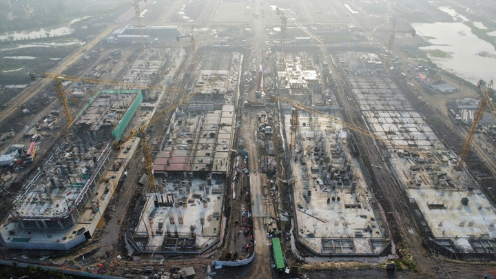 Hối hả thi công dự án Sun Group Hà Nam 'đua' tiến độ bàn giao nhà sau 8 tháng - 2