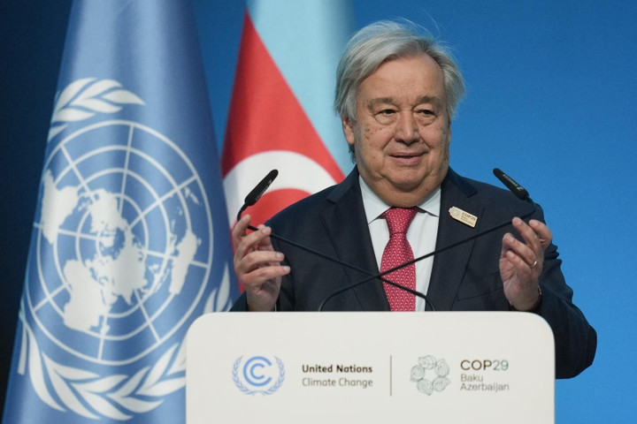 Tổng thư ký Liên hợp quốc Antonio Guterres. (Ảnh: AP)