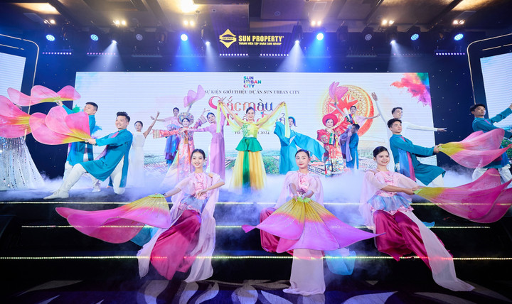 Những tiết mục nghệ thuật mang bản sắc văn hóa Hà Nam.