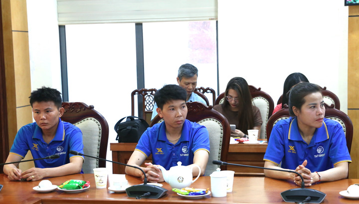 CLB Thái Nguyên có nhiều tuyển thủ quốc gia.