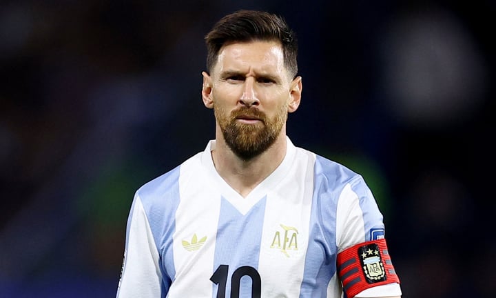 Messi không thể góp mặt ở đội tuyển Argentina.