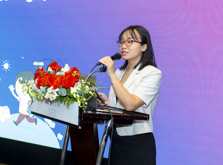 Bà Đinh Thị Như Hoa - Trưởng phòng Kiểm định an toàn thông tin - Trung tâm Ứng cứu khẩn cấp không gian mạng Việt Nam (VNCERT/CC).