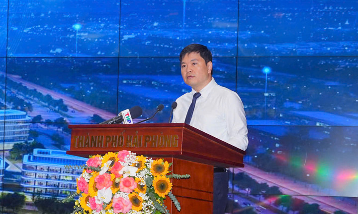 Ông Hoàng Minh Cường - Phó Chủ tịch UBND TP Hải Phòng.