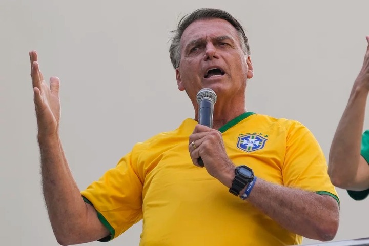 Cựu Tổng thống Brazil Bolsonaro.