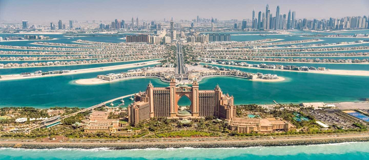 Đảo nhân tạo Palm Island tại Dubai. (Nguồn ảnh bayut.com)