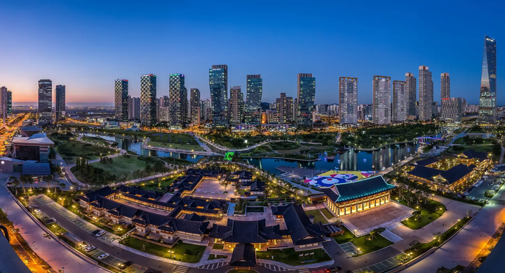 Quận thương mại quốc tế Songdo (Songdo IBD) – dự án lấn biển thành công ngoạn mục của Hàn Quốc.