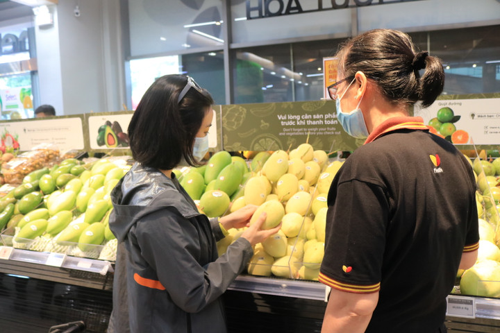 Trái cây organic được khách hàng ưa chuộng tại Finelife.