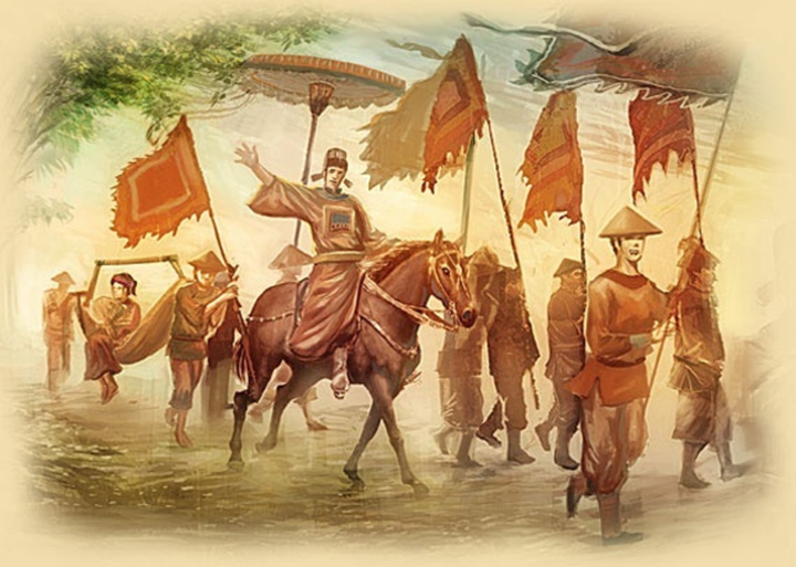 Trạng nguyên Nguyễn Đăng Đạo quyết đỗ đạt cao để lấy được vợ đẹp. (Ảnh minh hoạ)