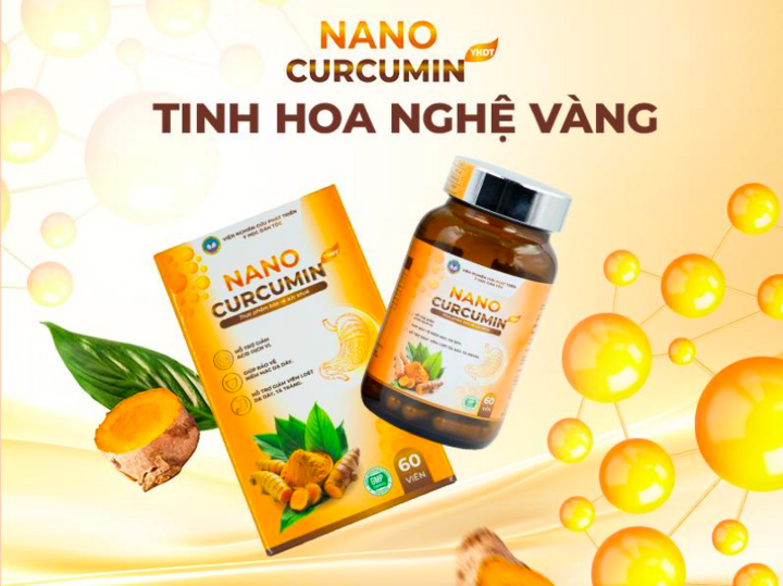Nano Curcumin YHDT – tinh hoa nghệ vàng giúp chăm sóc dạ dày êm dịu khỏe mạnh - 1