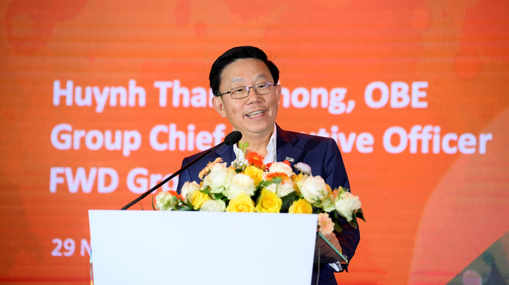 Là diễn giả chính tại Hội nghị, ông Huỳnh Thanh Phong - Tổng Giám đốc Tập đoàn FWD - chia sẻ những góc nhìn về bức tranh tổng quan của thị trường bảo hiểm Đông Nam Á, đặc biệt là Việt Nam.